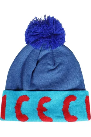 ICECREAM Logo-intarsia beanie