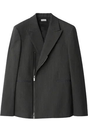 Burberry Zip-up wool blazer
