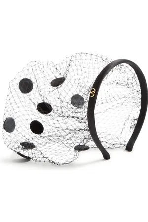 VALENTINO GARAVANI VLogo Signature veil headband
