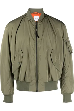 Aspesi Logo-print bomber jacket