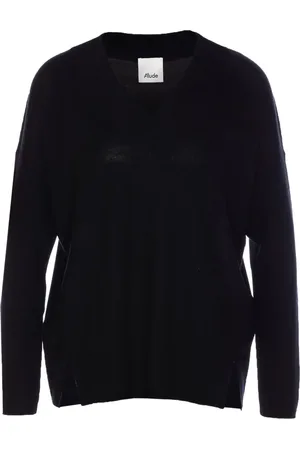 Allude V-neck oversized sweater