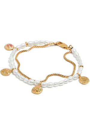Bimba y Lola Logo-charm bracelet