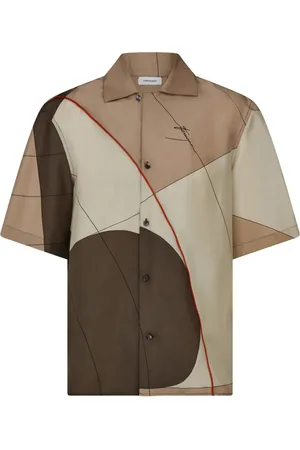 Salvatore Ferragamo Printed silk shirt