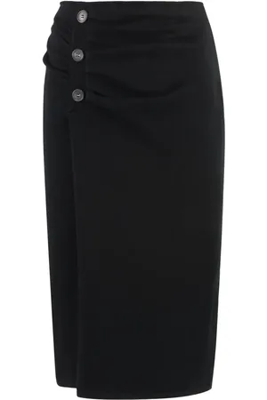 Malo Cashmere midi skirt