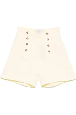 Etro Floral-jacquard shorts