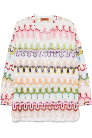 Missoni Crochet-knit mini dress