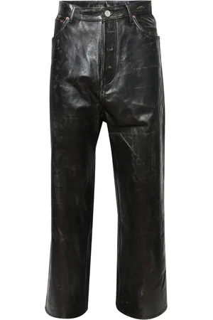 Vetements Leather trousers