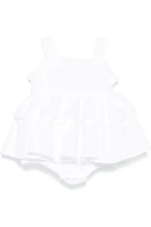 Balmain Logo-embroidered dress