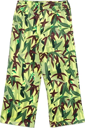 Kenzo Chiku-Rin Camo-print trousers