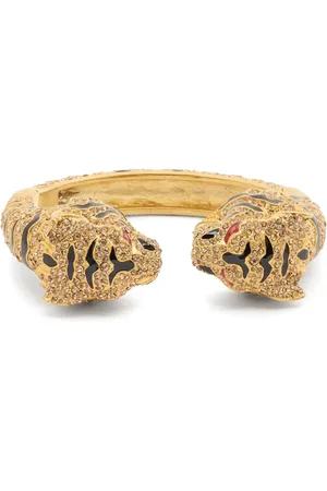 Roberto Cavalli Tiger-motif bracelet