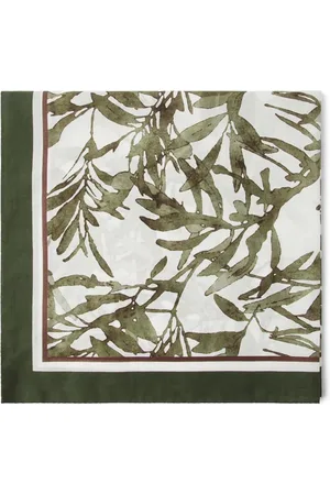 Brunello Cucinelli Floral-print scarf