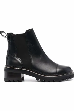See by Chloé Leather Chelsea boots