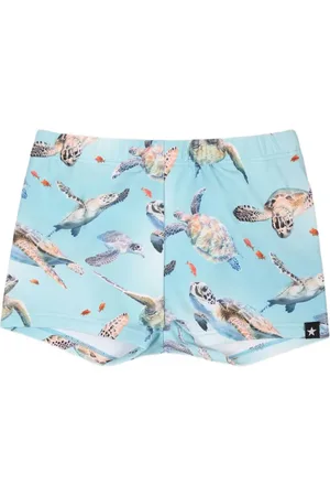 Molo Graphic-print swim shorts