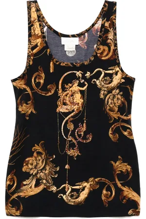 Camilla Jersey scoop-neck tank top
