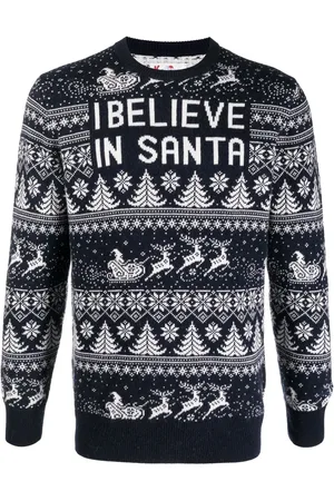 MC2 SAINT BARTH Santa fine-knit crew-neck jumper