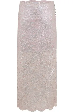 Paco rabanne Lace maxi skirt
