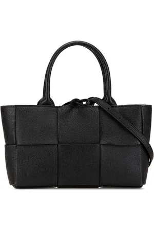 Bottega Veneta 2012-2024 Mini Lambskin Intreccio Arco Tote satchel