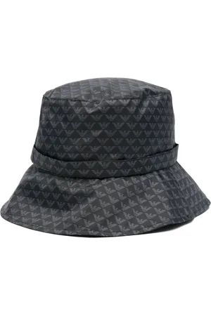 Emporio Armani Logo-print bucket hat