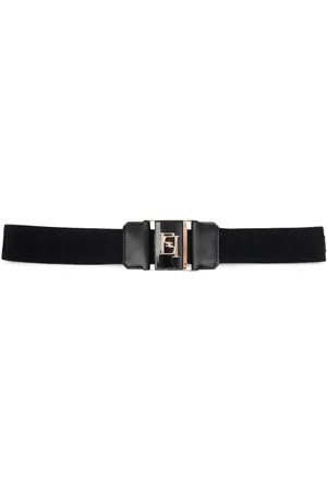 Elisabetta Franchi Monogrammed elastic belt