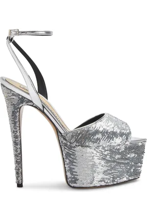 ALEXANDRE VAUTHIER 160mm sequin-embellished sandals