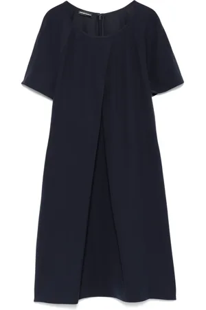 Emporio Armani Crew-neck mini dress