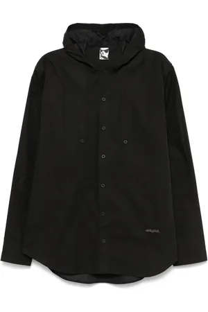 GR10K Poplin hooded shirt