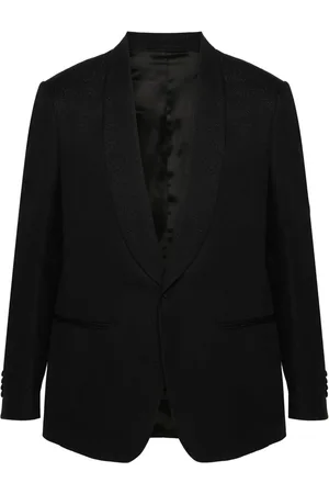 LARDINI Metallic-threading blazer