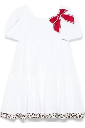 MONNALISA Bow-detail dress