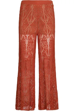 Liu Jo Crochet-knit trousers