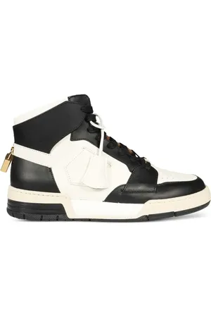 BUSCEMI Panelled high-top sneakers
