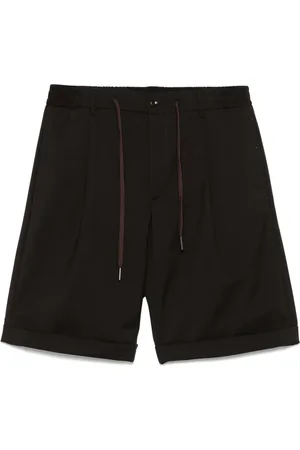 TAGLIATORE Pleat-detail shorts
