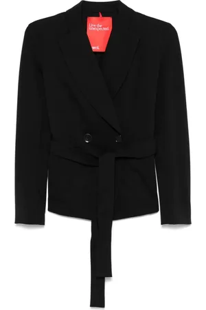 ..,MERCI Belted jacket