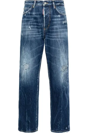 Dsquared2 Mid-rise straight-leg jeans