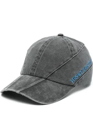 VERSACE Logo-embroidered cap