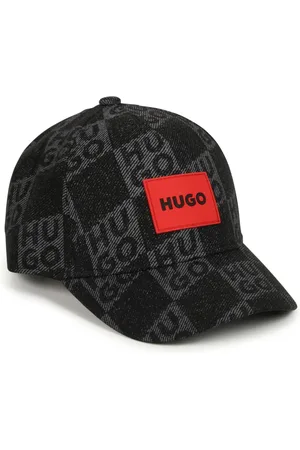 HUGO BOSS Logo-appliqué cap