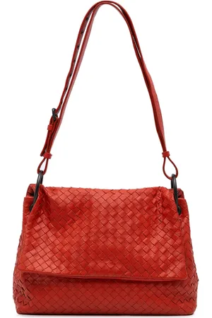 Bottega Veneta 2012-2024 Nappa Intrecciato Flap shoulder bag