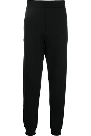 VERSACE Rear baroque-print detail trousers