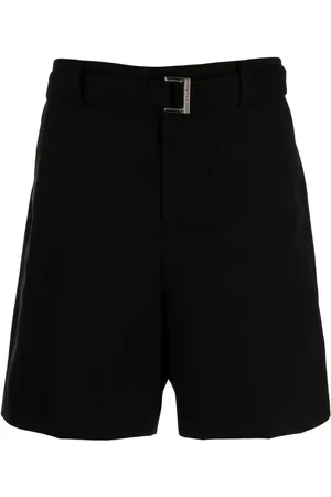 SACAI Belted mid-rise bermuda shorts