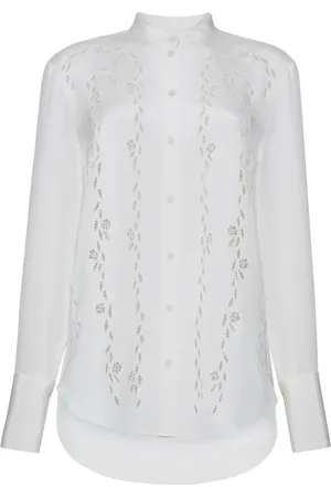 ADAM LIPPES Farrow silk blouse