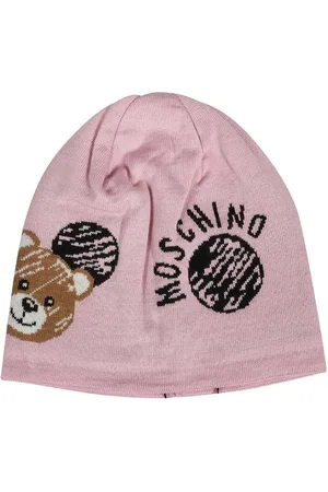 Moschino Logo beanie hat