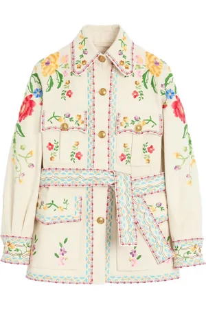 VALENTINO GARAVANI Embroidered denim jacket