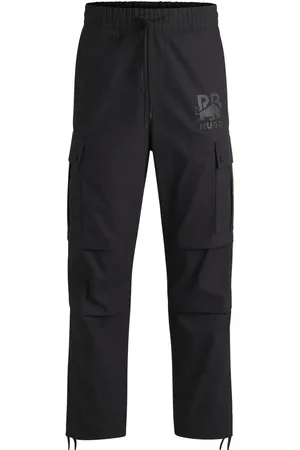 HUGO BOSS X RB logo-appliqué cargo pants