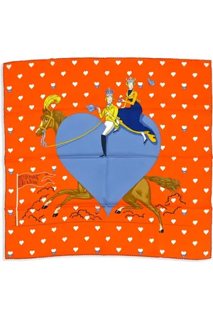 Hermès 1990-2000s Tea Time scarf