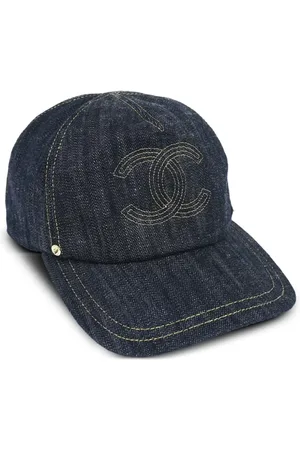 CHANEL 1990-2000s CC cap
