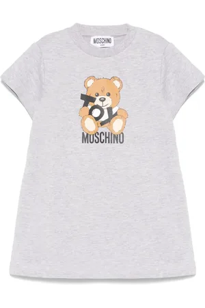 Moschino Teddy-Bear-print dress