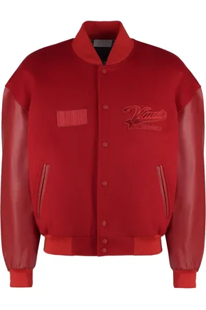 Vetements Logo-embroidered bomber jacket