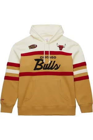 Mitchell & Ness NBA Head Coach Bulls "Tan/Cream" hoodie