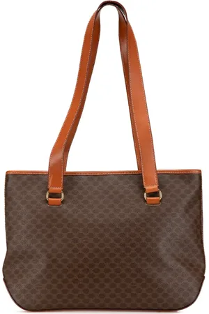Céline 1995 Macadam Coated Canvas tote bag
