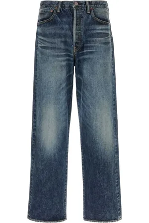 VISVIM Logo-patch jeans