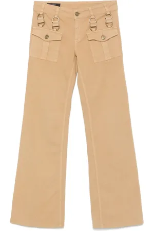 Gucci 2000s twill-weave trousers
